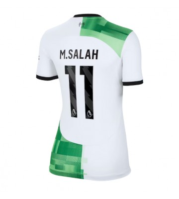 Lacne Ženy Futbalové dres Liverpool Mohamed Salah #11 2023-24 Krátky Rukáv - Preč